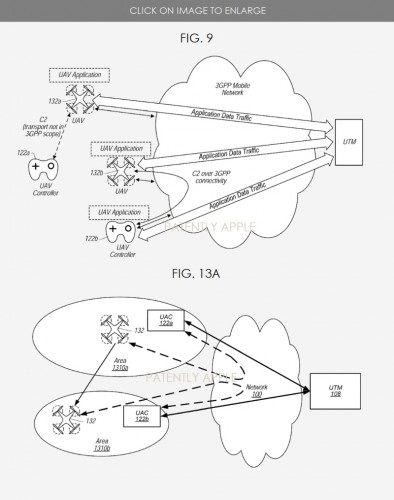 Apple патент дрон