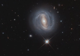 телескоп, Hubble, знімок, далека, галактика