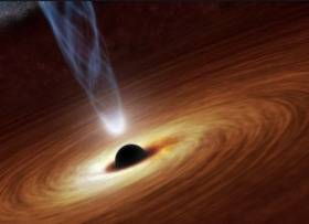 астрофизик паутина черная дыра засасывание галактика