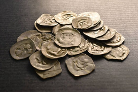 словаччина скарб срібна монета XIII-XIV століть