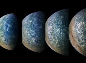 NASA Juno спрайт блискавка атмосфера юпітер