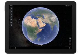 смартфон космос Google Earth Pro