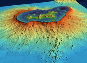 земля подводный вулкан