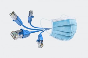 медична маска Ethernet-кабель