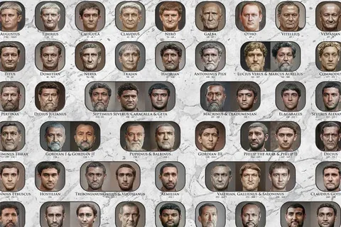 Внешность римских императоров воссоздал искусственный интеллект: как они выглядели