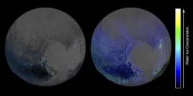 Карту льдов Плутона NASA опубликовало