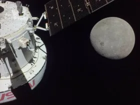 Фото зворотного боку Місяця зробив космічний корабель NASA “Orion”