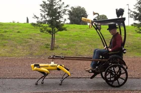 Став рікшею робот Boston Dynamics. ВІДЕО