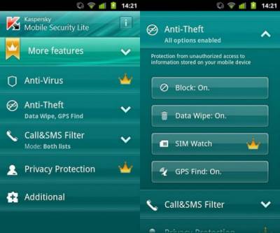 Бесплатный антивирус для Android Лаборатории Касперского. ВИДЕО