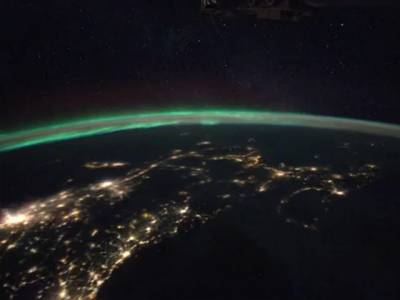 Астронавты NASA засняли северное сияние. ВИДЕО