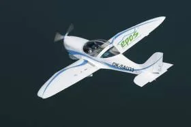 Инновационный электрический самолет SportStar EPOS. ВИДЕО
