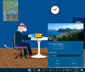 Принесла обновлённый пользовательский интерфейс сборка Windows 10 16237