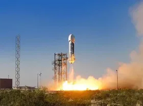 Анонсував продаж квитків у космос Blue Origin