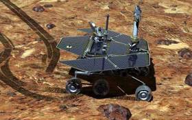 Необычные фиолетовые камни изучает марсоход NASA