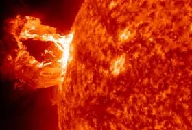 На Солнце NASA зафиксировало мощный взрыв. ВИДЕО