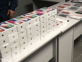 Изъяли 43 iPhone X одесские таможенники и СБУ