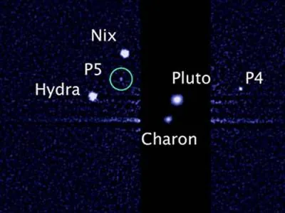 П’ятий супутник Плутона P5