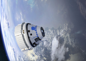 Пристикувалася до Міжнародної космічної станції капсула Starliner компанії Boeing