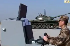 Начали тестирование беспилотных танков в Китае