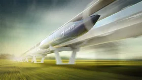 Установила новый скоростной рекорд капсула Hyperloop