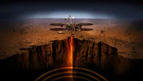 На Марсе появилась первая буровая установка