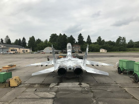 Завершили ремонт и испытания МИГ-29УБ во Львове