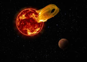 Снимком потенциально пригодной для жизни экзопланеты поделилось NASA
