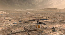 Автономний вертоліт для розвідки території NASA доставить на Марс