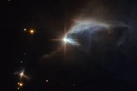 Фото молодої зірки в сузір’ї Кассіопеї зробив Hubble
