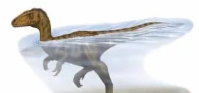 Динозавр T-Rex охотился и в реке
