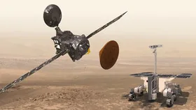 Готов к исследованиям на орбите Марса Модуль Trace Gas Orbiter проекта миссии ExoMars