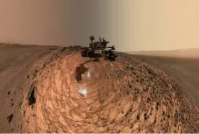 На Марсе Curiosity сделал новые фото