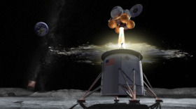 Економний шлях до Місяця запатентувало NASA