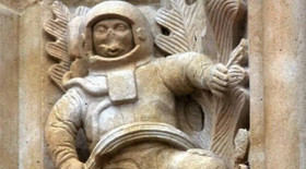 Таємницю людини в скафандрі, зображеної на соборі XVI століття вчені розкрили
