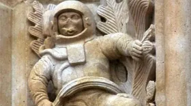 Таємницю людини в скафандрі, зображеної на соборі XVI століття вчені розкрили