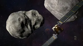 Могла суттєво змінити форму астероїда Диморфос місія NASA DART