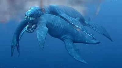 Огромная морская рептилия Predator X