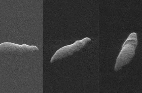Снимок приблизившегося к Земле астероида показало NASA