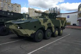 Новітнім українським бронетранспортером «Буцефал» почали воювати в зоні ООС